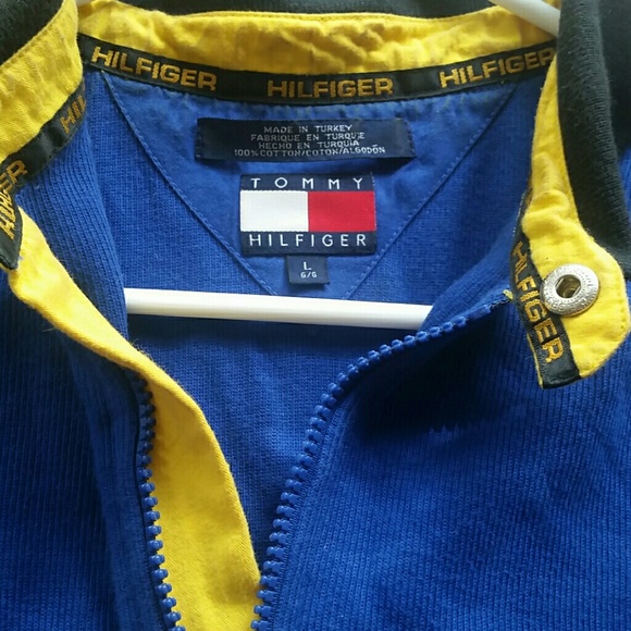 VINTAGE Tommy Hilfiger Color-Block Sweater - Picture 6 of 6